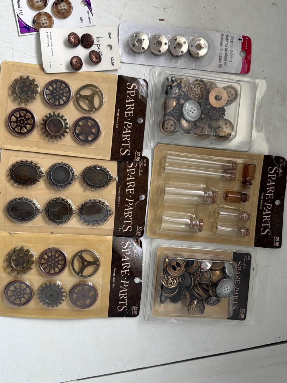 Decorative crafty Metal Accents - Antique Bronze Hobby Lobby NWT